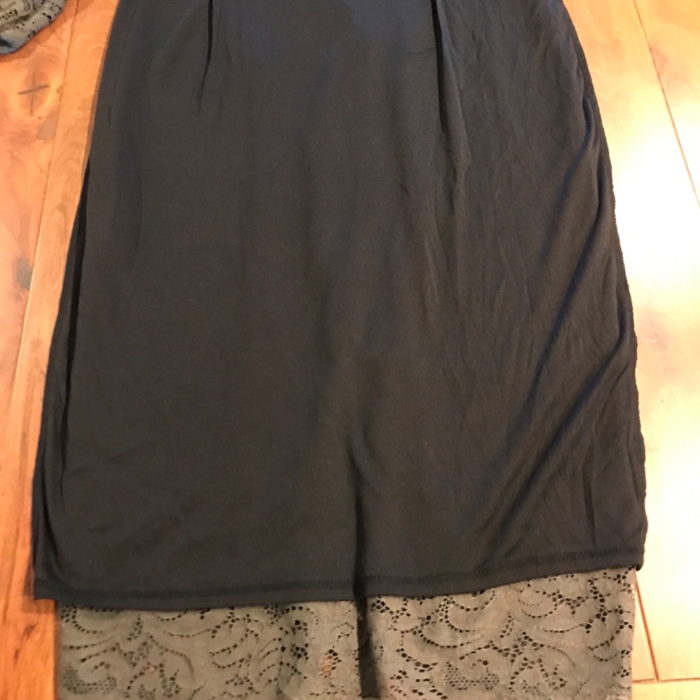 CATO WOMEN’S SIZE 12 FLORAL LACE BATEAU NECK LONG SLEEVE PENCIL DRESS - Picture 4 of 4